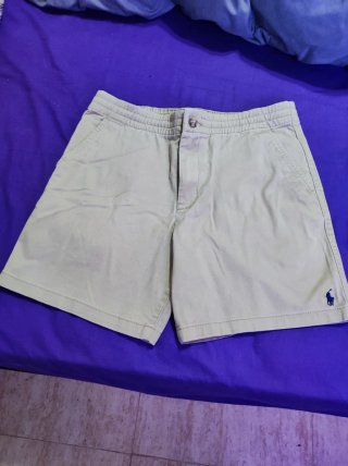 Pantalón corto niño Ralph Lauren beige