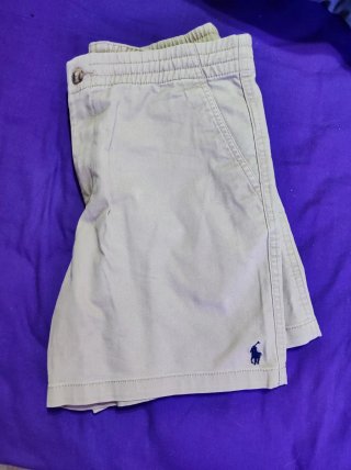 Pantalón corto niño Ralph Lauren beige