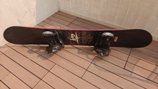 Snowboard K2 Brigade 155cm + Fijaciones SP