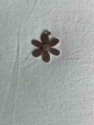 Colgante Flor Plata
