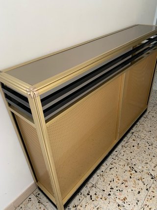 Cubreradiador Espejo Dorado 143x93x27cm