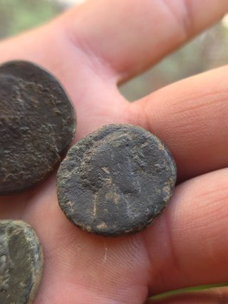 Lote di 4 Monete Romane Antiche