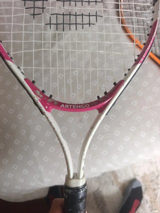 2 Raquetas Tenis Niños Talla 21 y 23. Artengo.