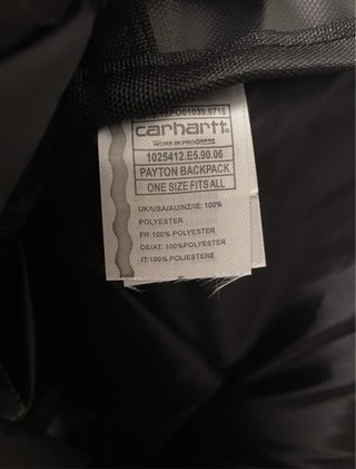 Mochila Carhartt Marrom e Preta