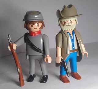 Playmobil 2 Soldados Confederados