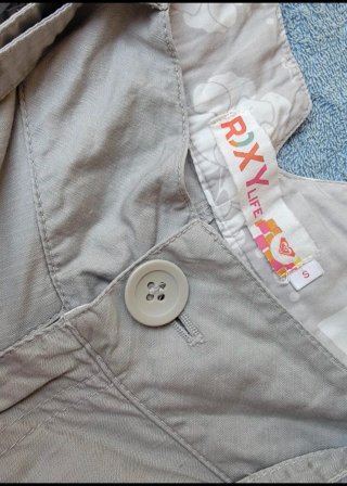 Roxy Pantalón Corto Gris