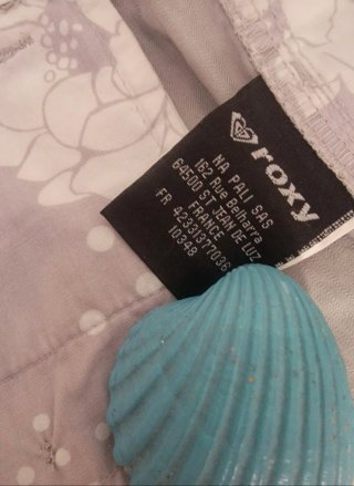 Roxy Pantalón Corto Gris