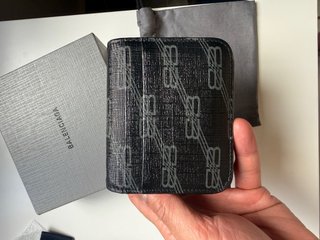 Cartera Balenciaga Original Negra/Gris