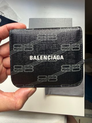 Cartera Balenciaga Original Negra/Gris