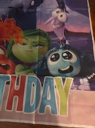 Pancarta Del Revés Feliz Cumpleaños