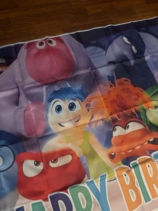 Pancarta Del Revés Feliz Cumpleaños