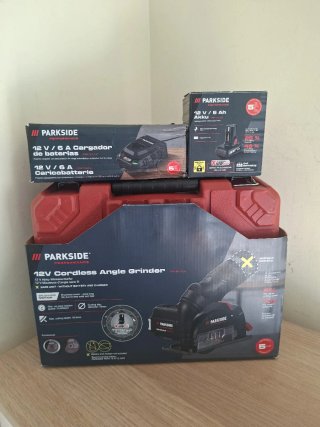 Parkside Performance 12V Amoladora 76mm
