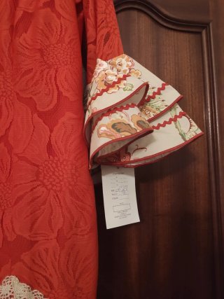 Vestido de flamenca con volantes