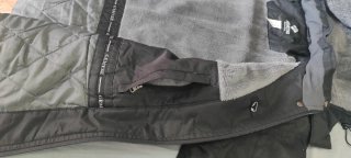 Chaqueta térmica negra