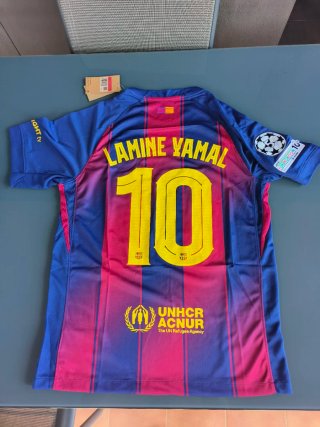 Camiseta Nike oficial Lamine Yamal 10 FC Barcelona