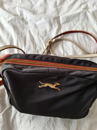 Bolso Bimba y Lola azul marino nylon