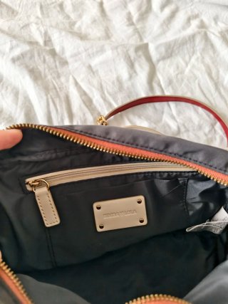 Bolso Bimba y Lola azul marino nylon