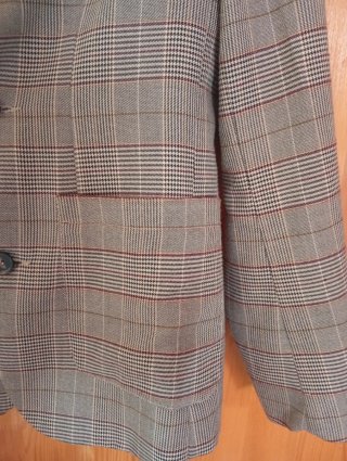 Chaqueta hombre cuadros SHEIN Talla S