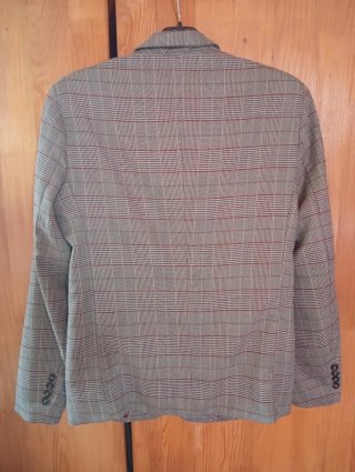 Chaqueta hombre cuadros SHEIN Talla S