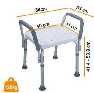 Banqueta Ducha Easy Way con Reposabrazos