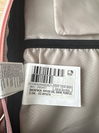 Mochila Quechua 20 litros Decathlon