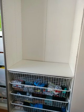 Armario IKEA PAX 2m puertas correderas blanco