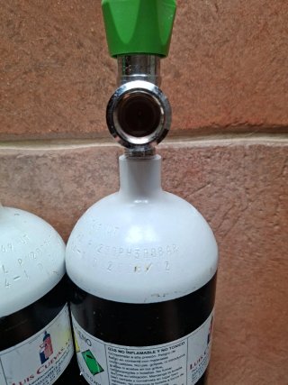 3 Botellas de Oxígeno