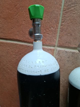 3 Botellas de Oxígeno