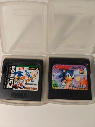 2 Juegos Sega Game Gear Sonic