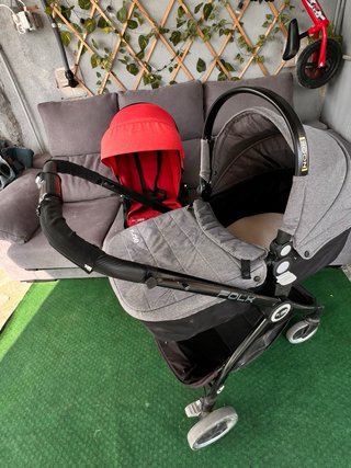 Carro Jane Nurse Folk: Capazo y Silla