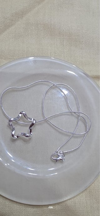 Cadena Plata 925 con Colgante Estrella