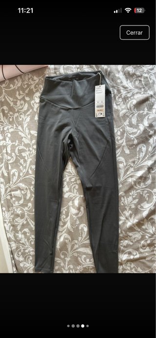 Oysho leggins high rise Comfortlux gris M