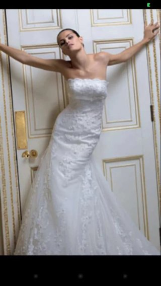 Vestido de Novia Blanco Sirena