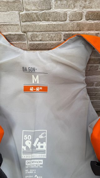 Chaleco Salvavidas Talla M (40-60kg)