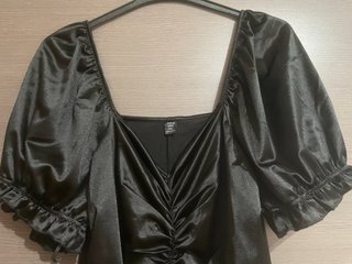 Vestito corto donna nero