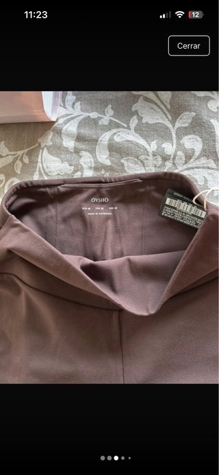 Oysho leggins high rise Comfortlux marrón M