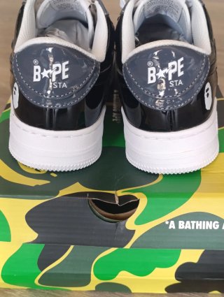 Zapatillas Bape Grises y Negras " calidad top"