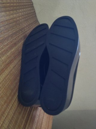 Zapatos Oxford Clergerie Charol Negro Talla 40