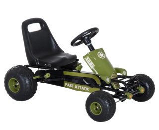 Coche de pedales HOMCOM Go Kart