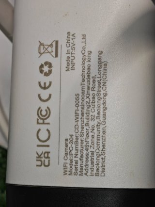 Cámara Vigilancia WiFi ICSee IPC-204 Exterior
