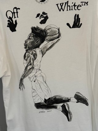 Camiseta Off-White x Jordan