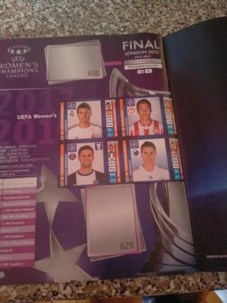 Album Panini UEFA Champions League 2013-2014 vuoto