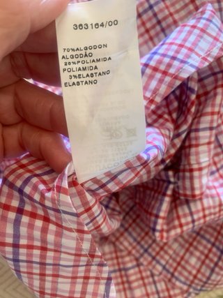 Camisa Yera cuadros manga corta