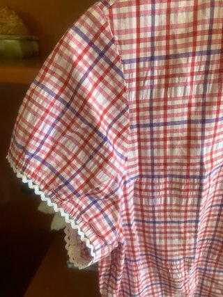Camisa Yera cuadros manga corta