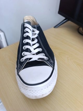 Converse bajas negras