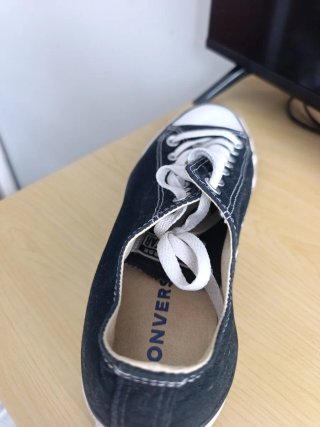 Converse bajas negras