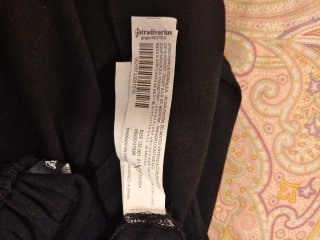 Mono negro con lazada espalda
