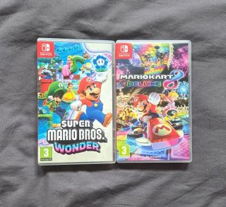 Pack Super Mario Wonder y Mario Kart 8 Deluxe