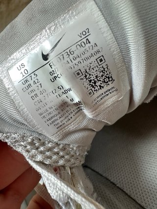 Nike V2K Run Gris/Blanco 42
