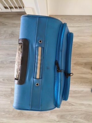 Maleta grande John Travel azul